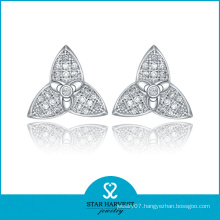 Silver Jewelry Beautiful Stud Earrings Made in China (SH-E0001)